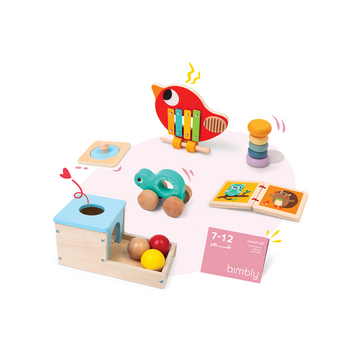 Bimbly Montessori Box active explorer (7-12 Months)