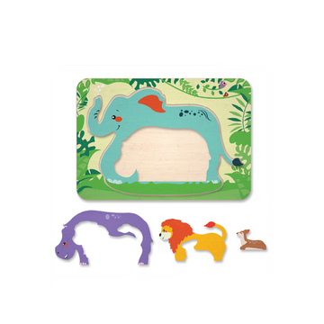 Bimbly Nesting Puzzle – Jungle