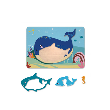 Bimbly Nesting Puzzle - Underwater